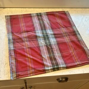 PB Plaid Pillow Case